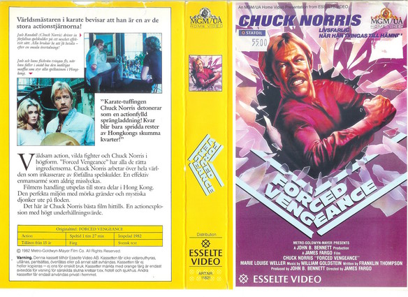 11821 FORCED VENGEANCE (VHS)